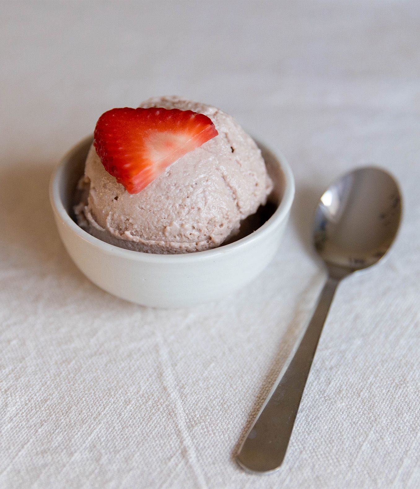 Peanut Butter and Jelly Cottage Cheese Ice Cream with Organic Valley