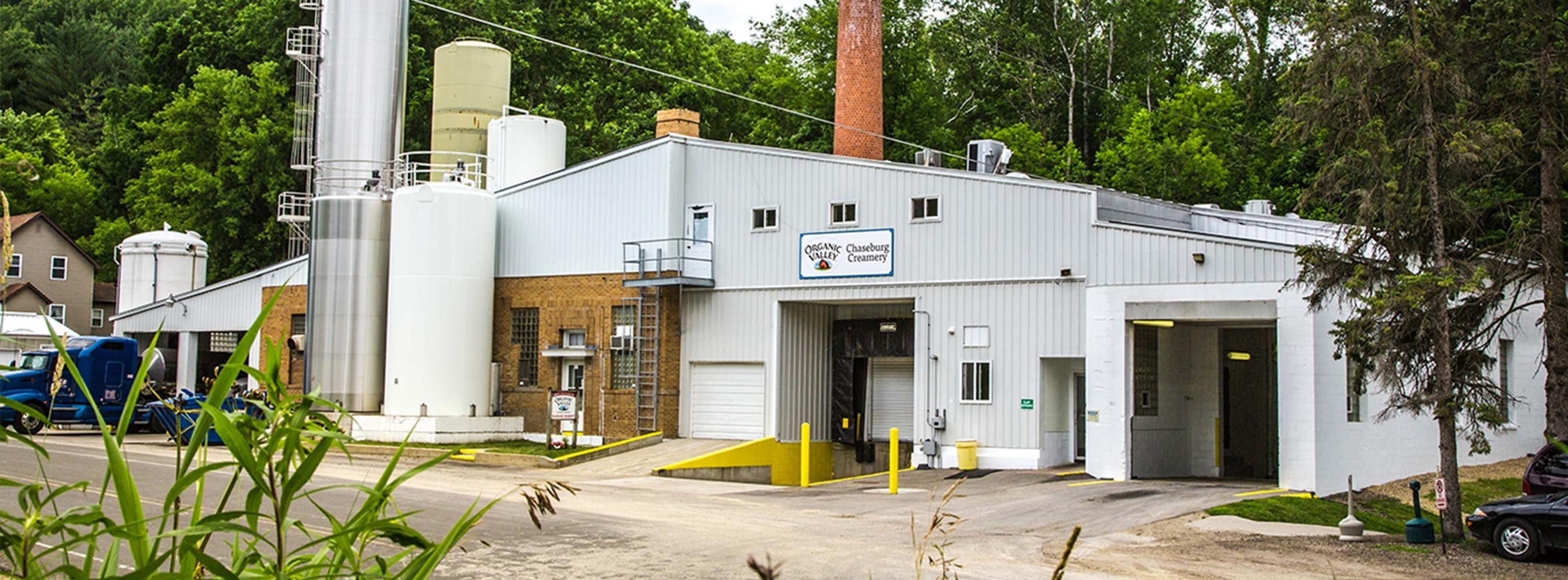 The Organic Valley Chaseburg Creamery.