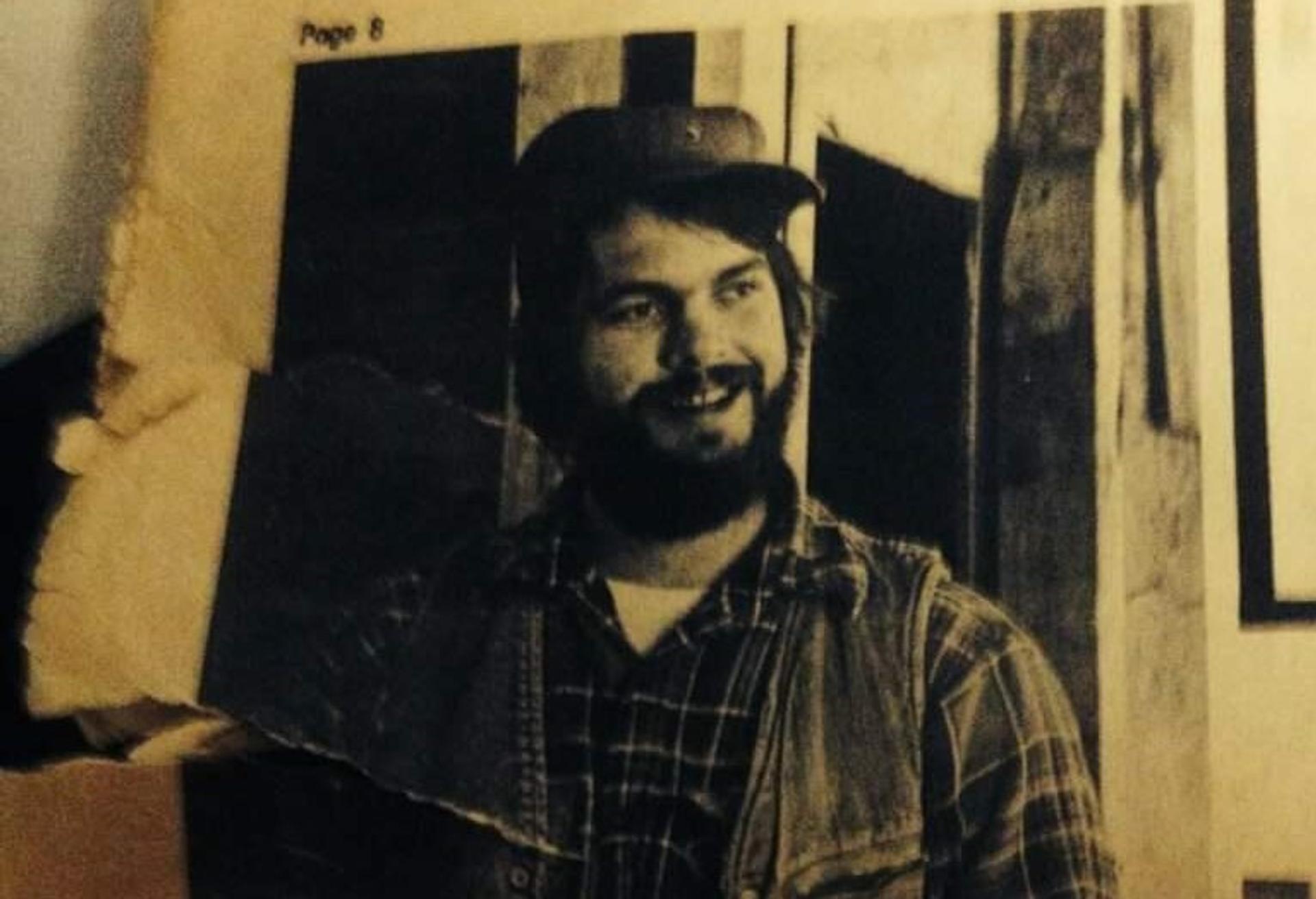 A photo of Lyle Edwards from a publication in the mid-1970s.