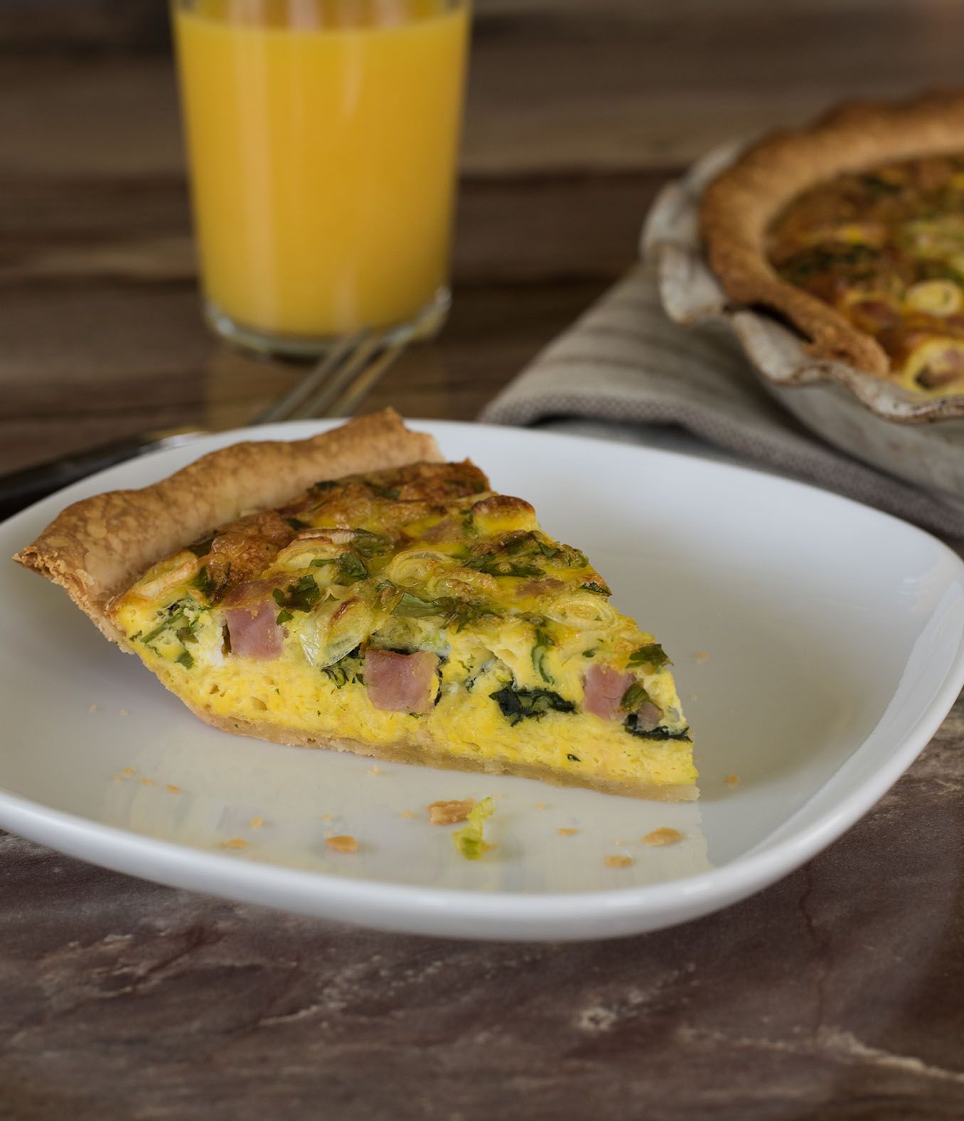 Breakfast Delight Quiche with Organic Valley