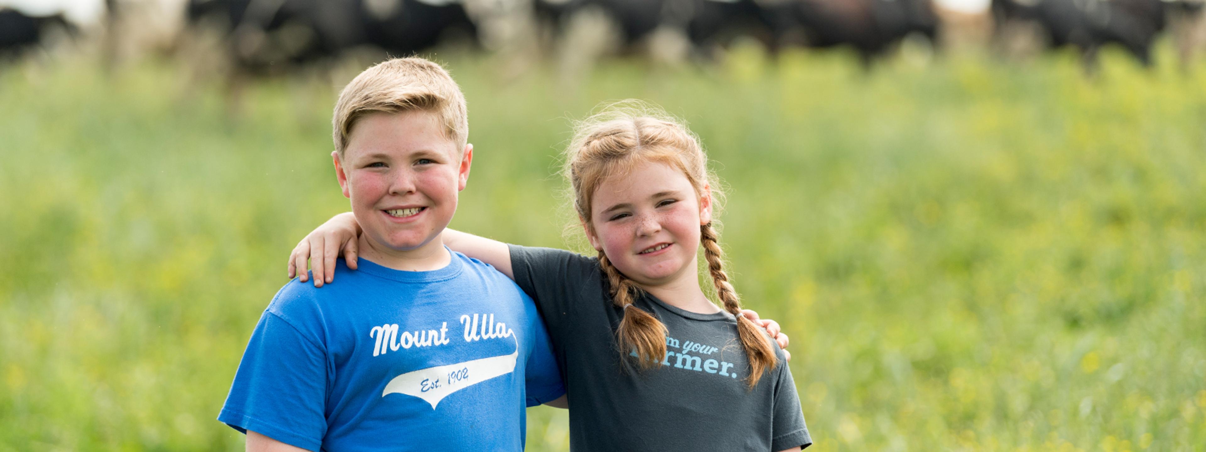 The Hoffners on their Organic Valley family farm