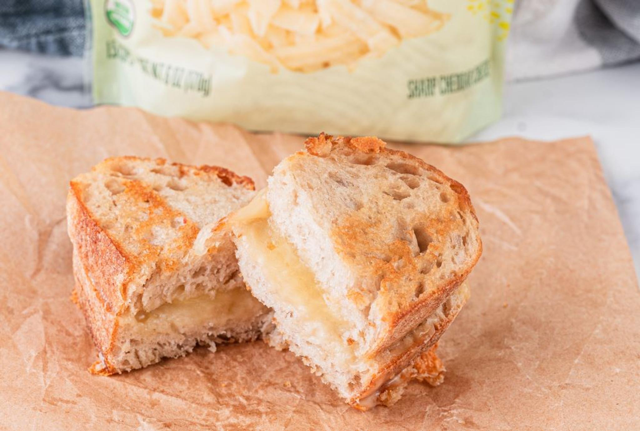 Sourdough grilled cheese