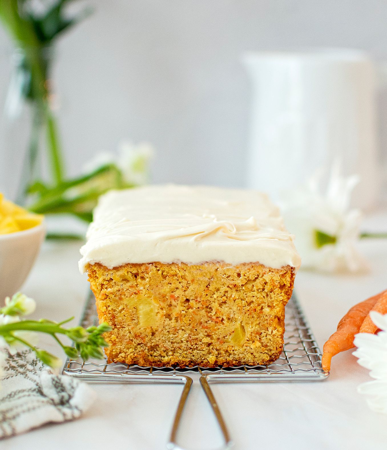 Carrot Cake Bread with Organic Valley