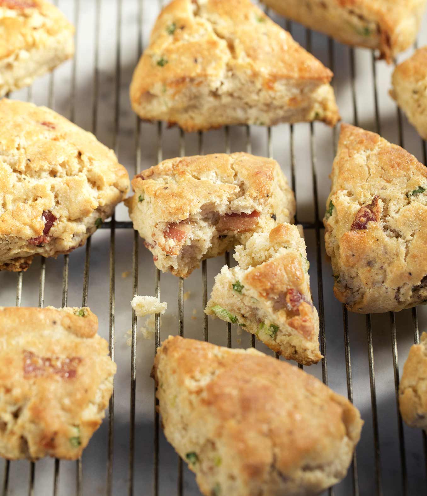 Gluten-Free Bacon and Cheddar Scones with Organic Valley