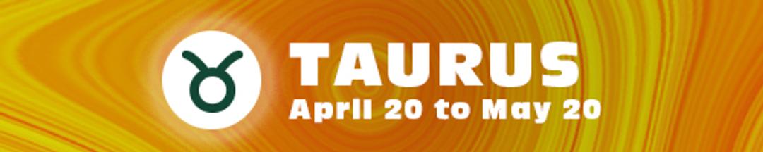 A graphic of a Taurus sign