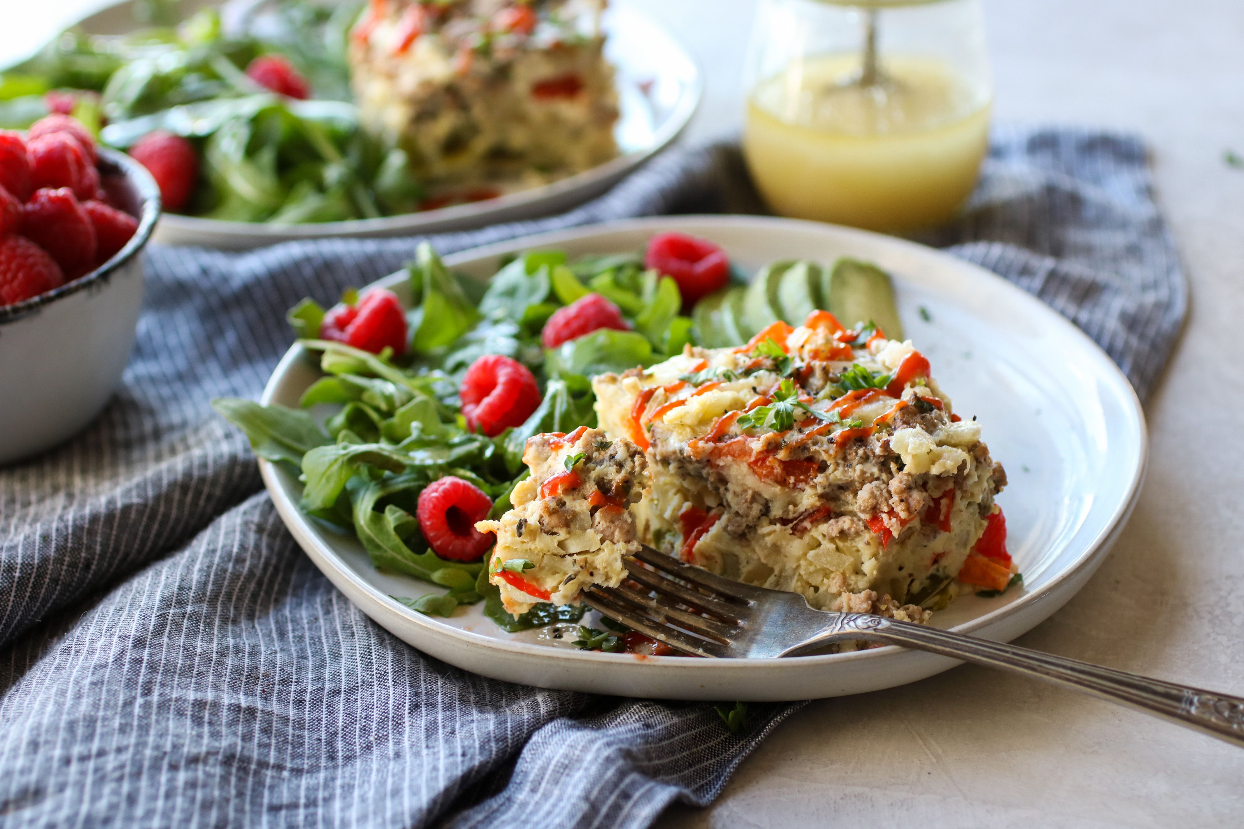 Sheet Pan Breakfast Egg Sandwich with Organic Valley