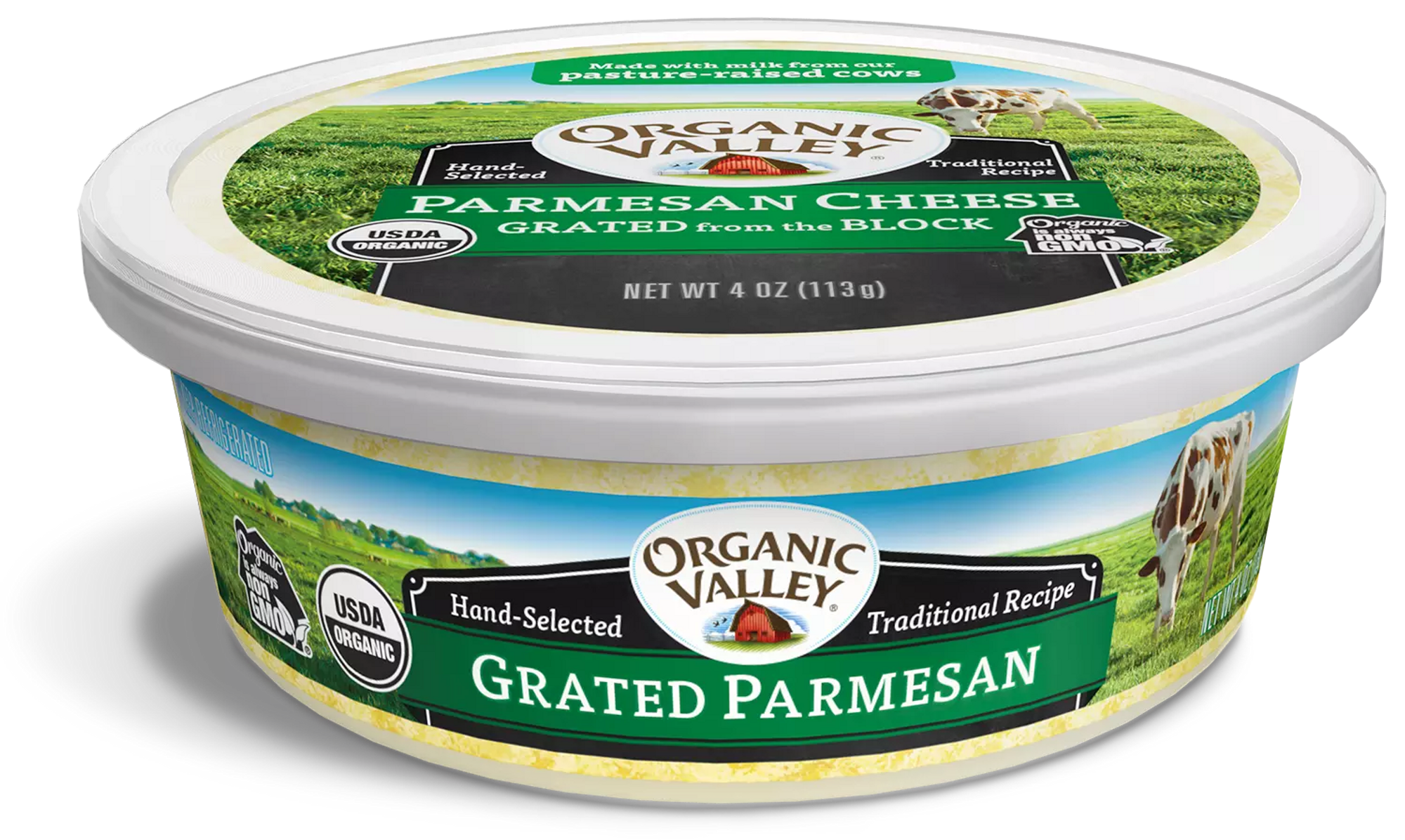 Parmesan Grated Cheese, 8 OZ. Avg. - Arctic Foods