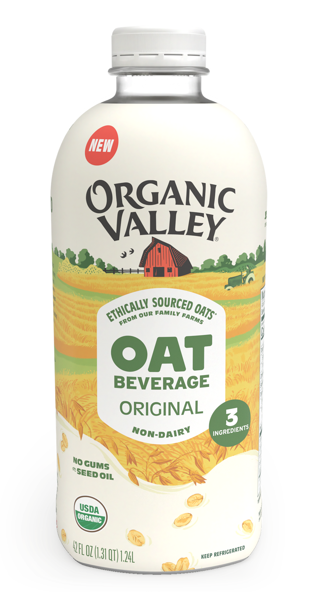 Organic Valley Organic Oat Beverage (Creamy with MCT oil, foams for lattes) — product image