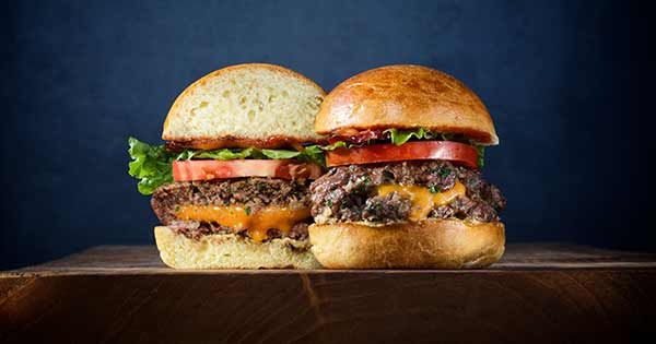 Cheese-Stuffed Burgers with Organic Valley