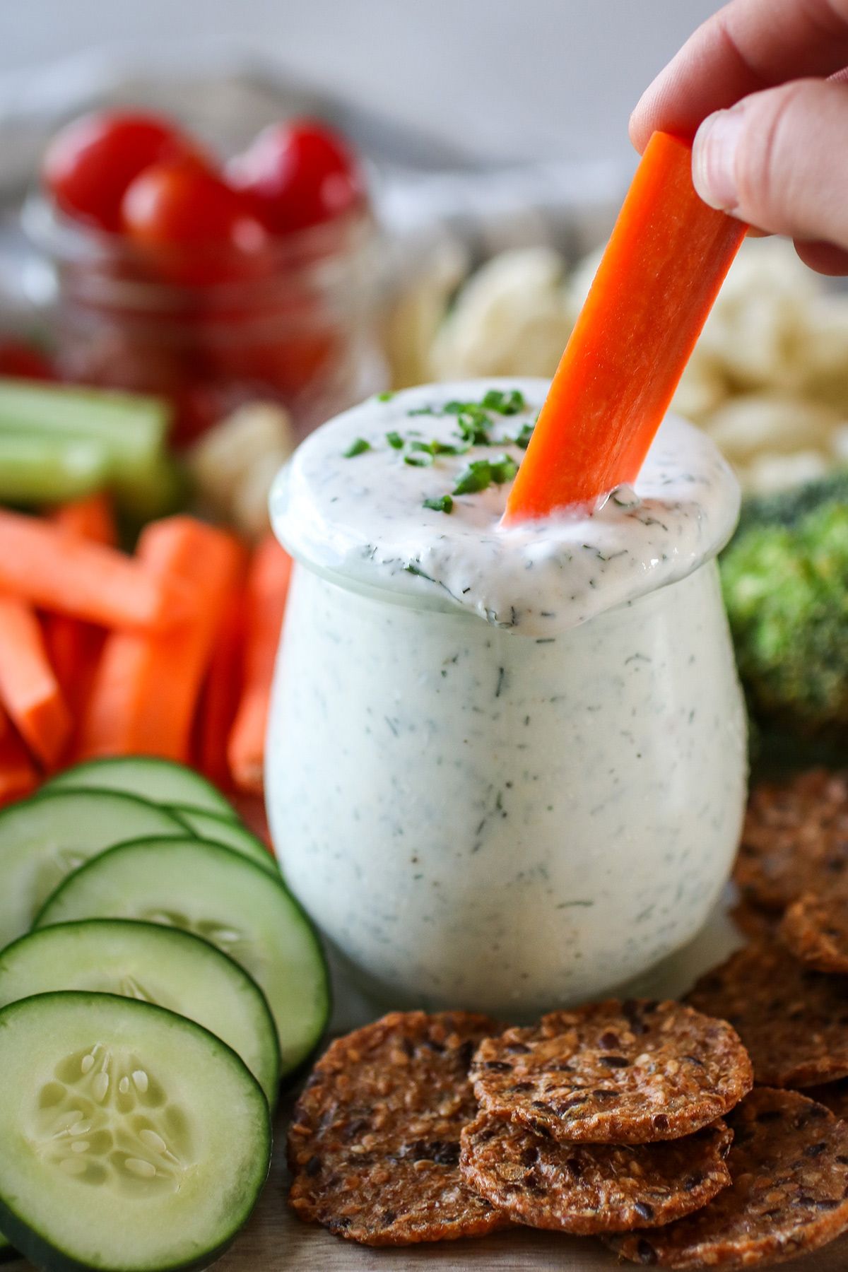 Simply Organic Creamy Dill Dip with Organic Valley