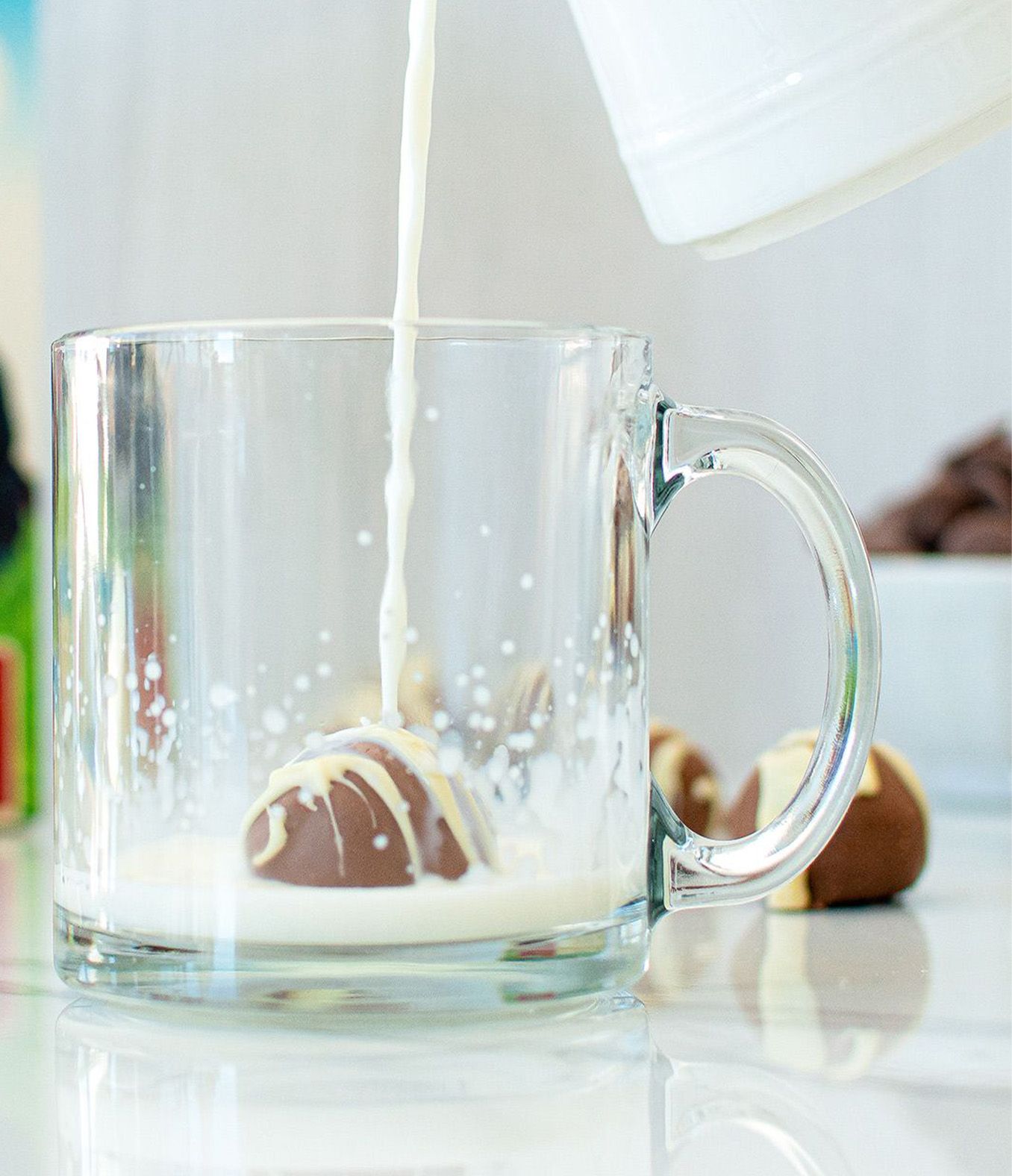 Easy Hot Chocolate Bombs with Organic Valley