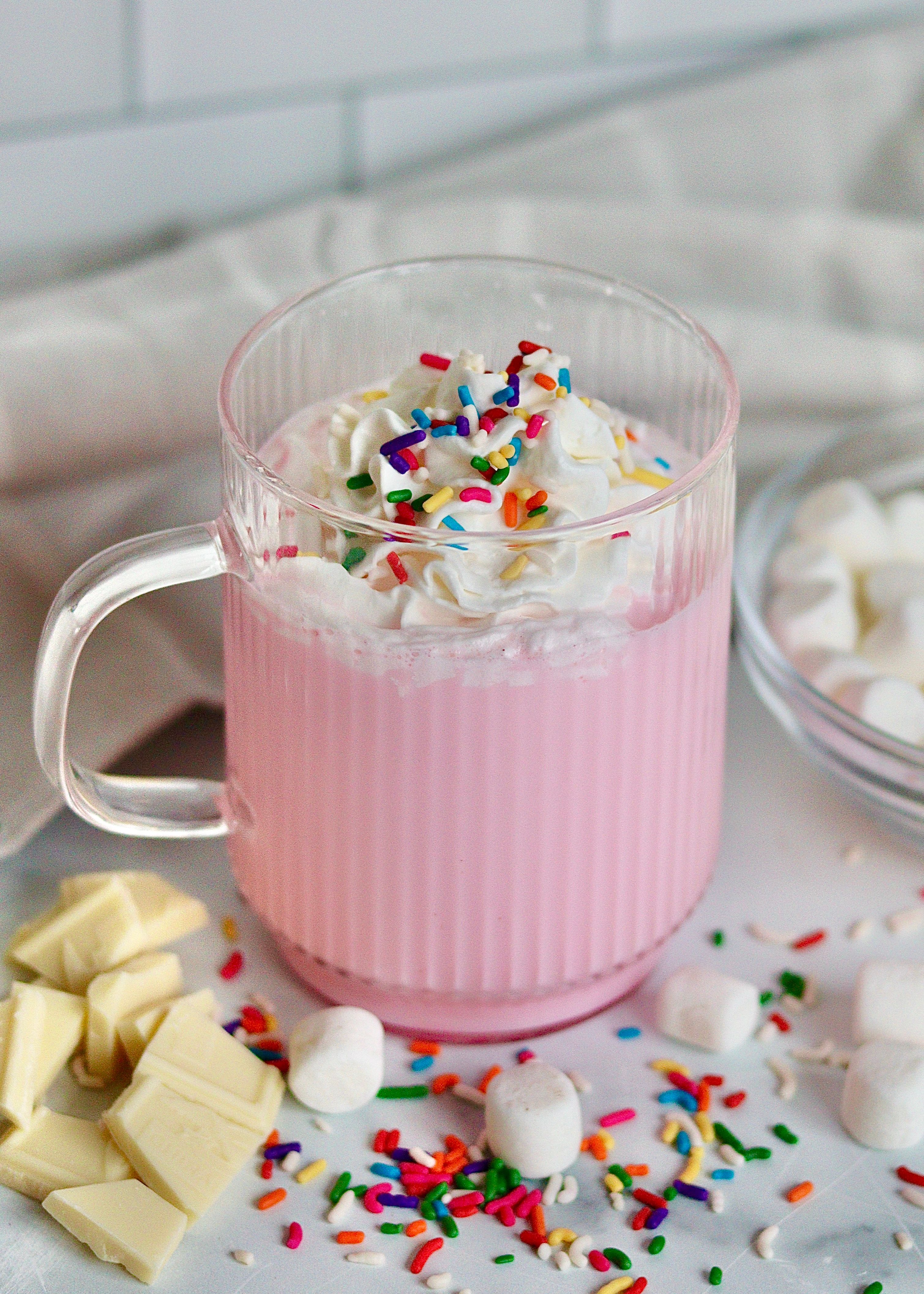 Unicorn Hot Chocolate with Organic Valley