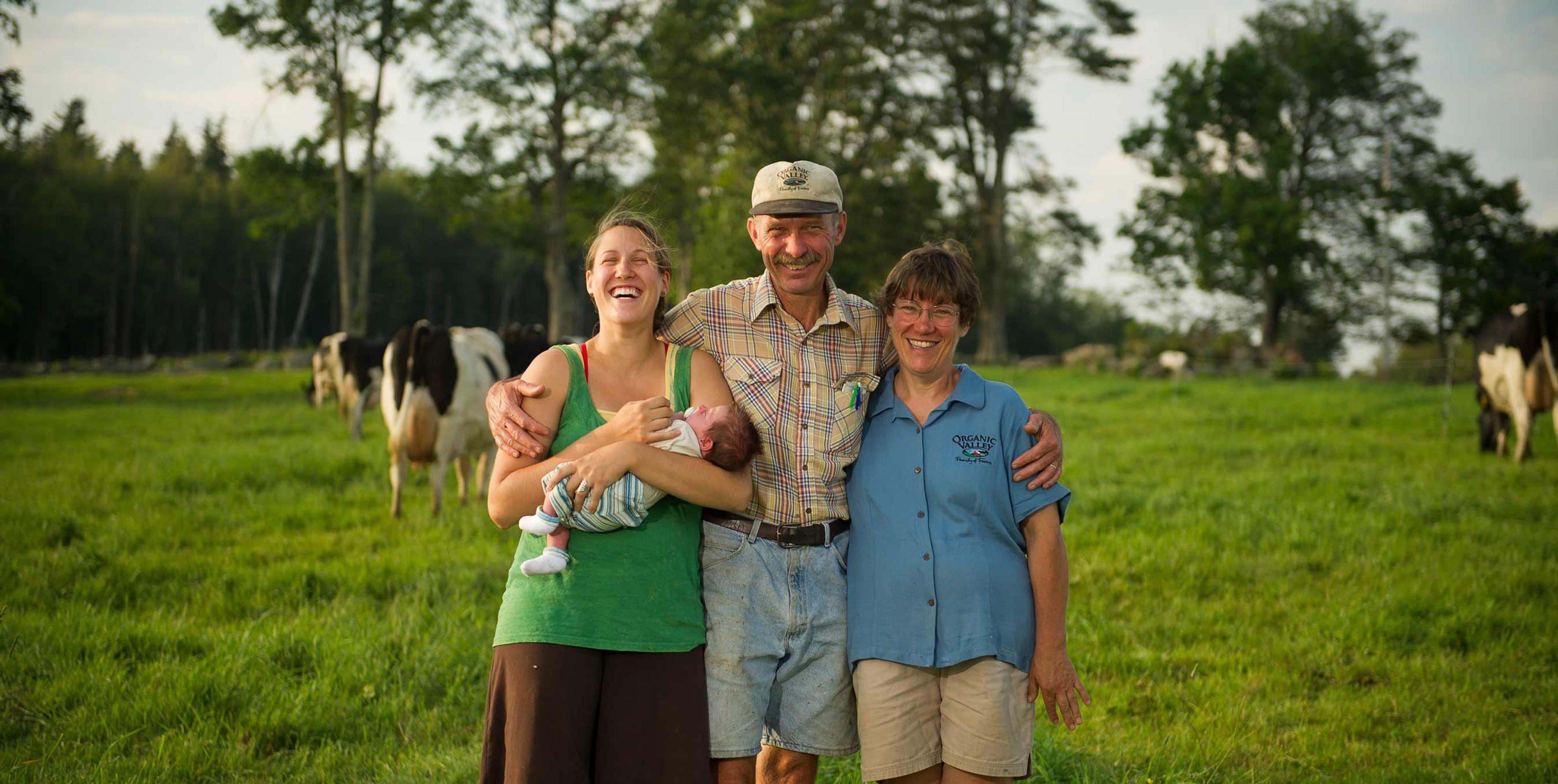 Leon and Linda Corse with their daughter Abbie.