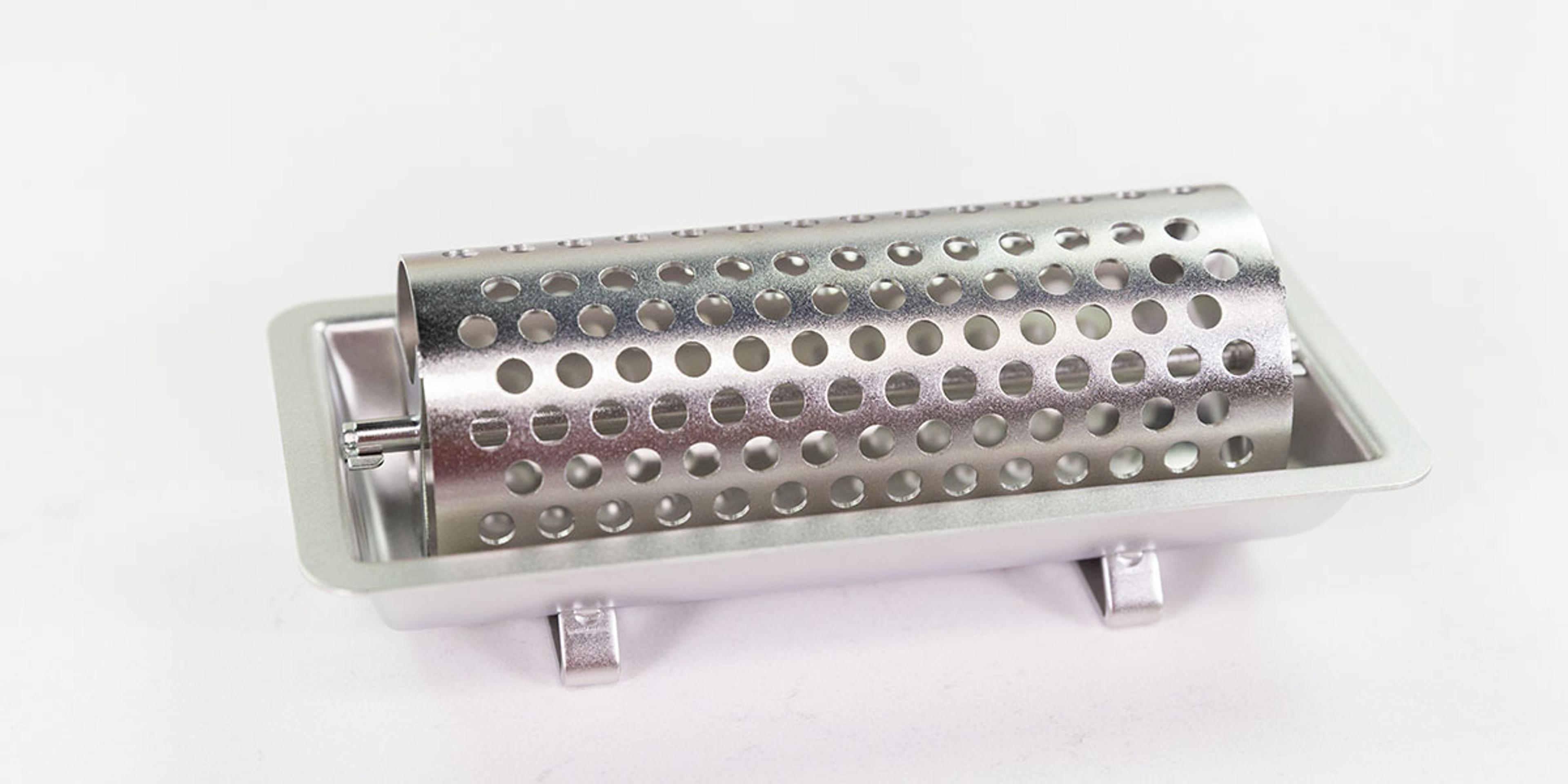 A butter wheel on white background.