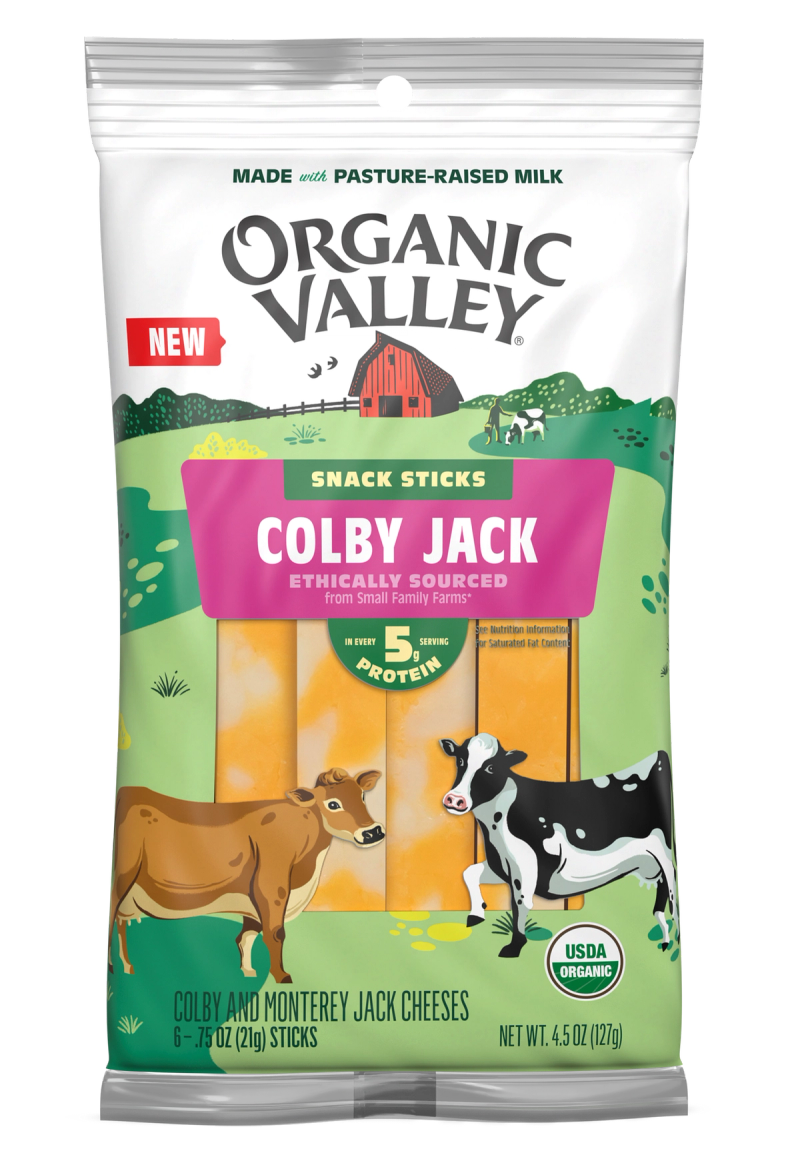 Organic Colby Jack Cheese Sticks | Organic Valley®