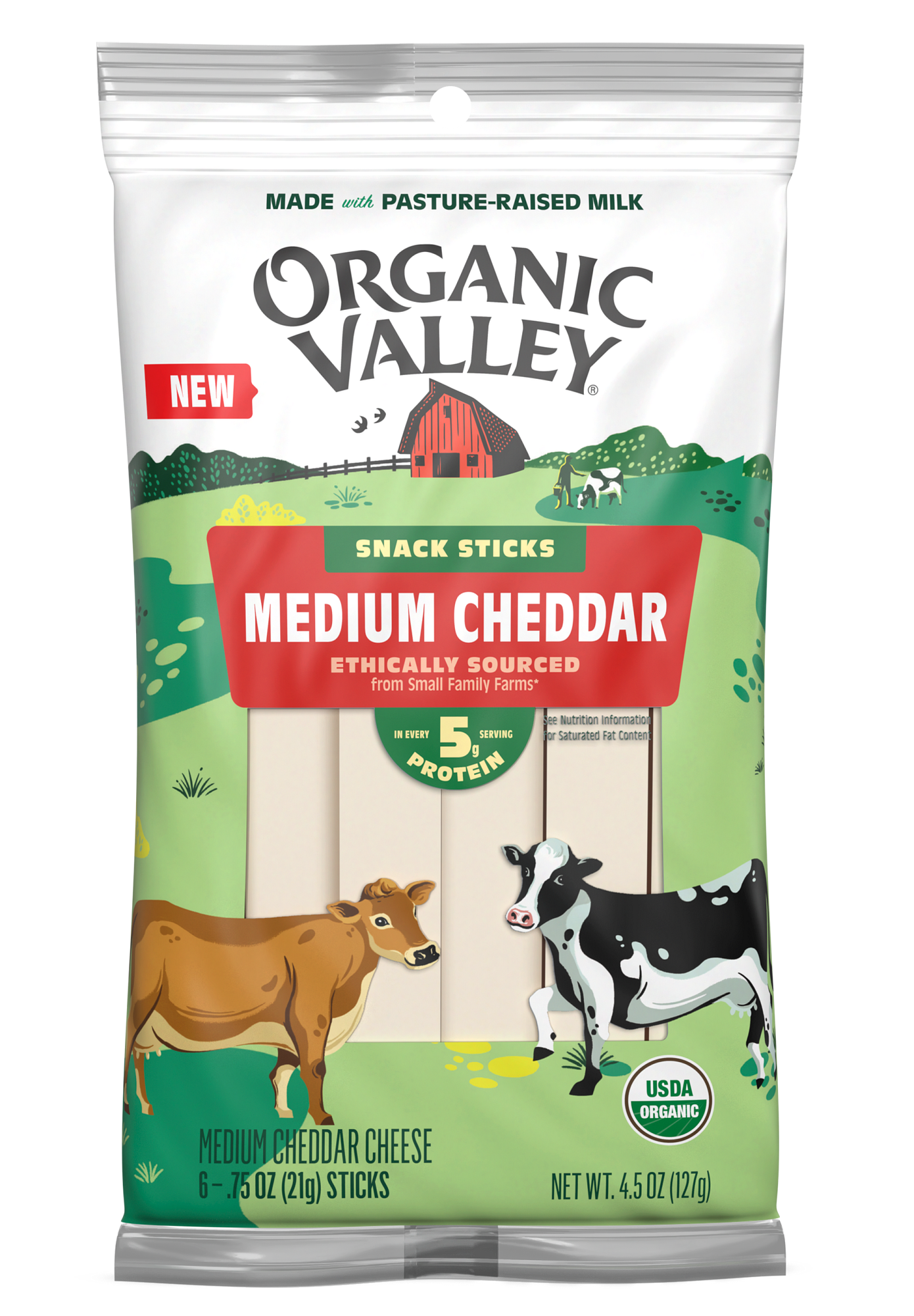 Organic Colby Jack Cheese Sticks | Organic Valley®