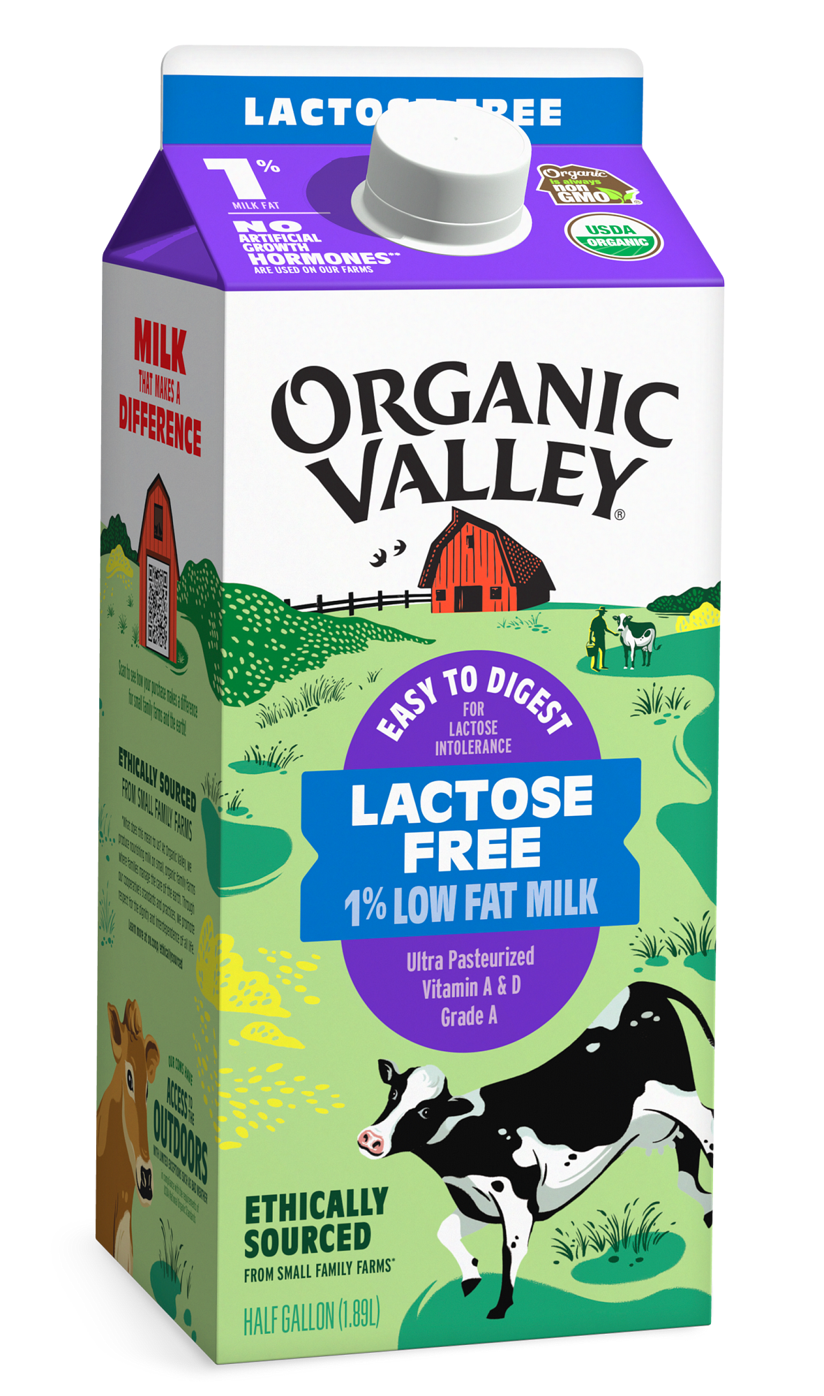 USDA Certified Organic Milk, Butter, Cheese & More | Organic Valley