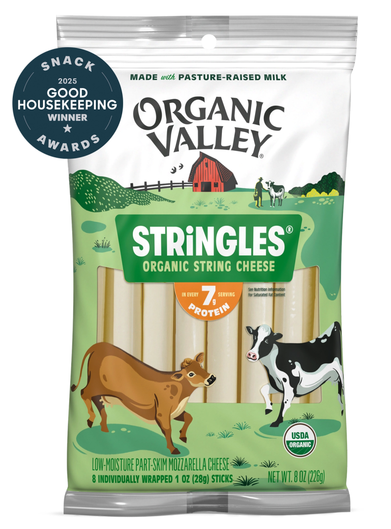 Organic Stringles® Mozzarella Cheese Sticks | Organic Valley