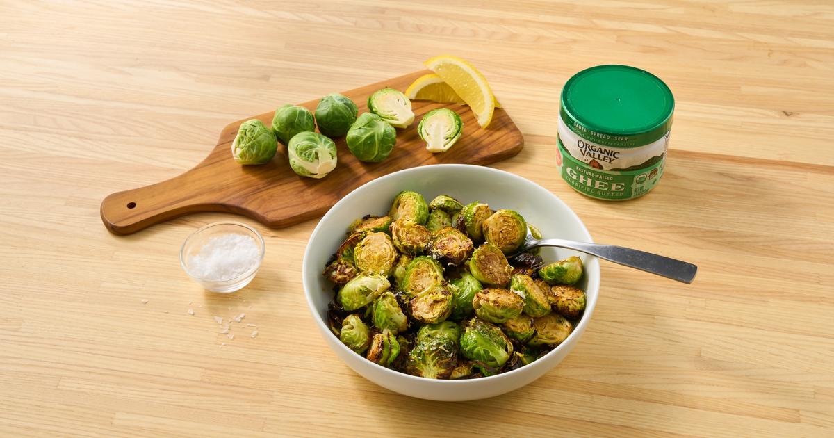 Crispy Air Fryer Brussels Sprouts  | Organic Valley