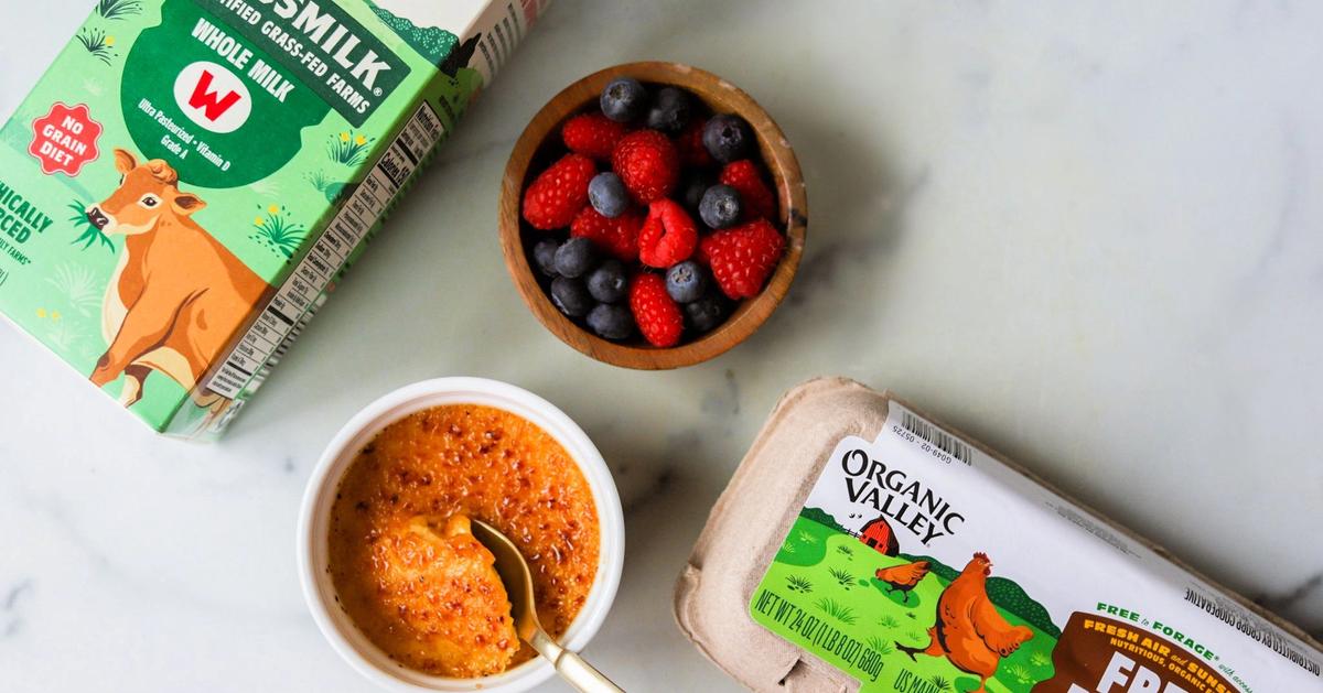 Crème Brûlée for One | Organic Valley