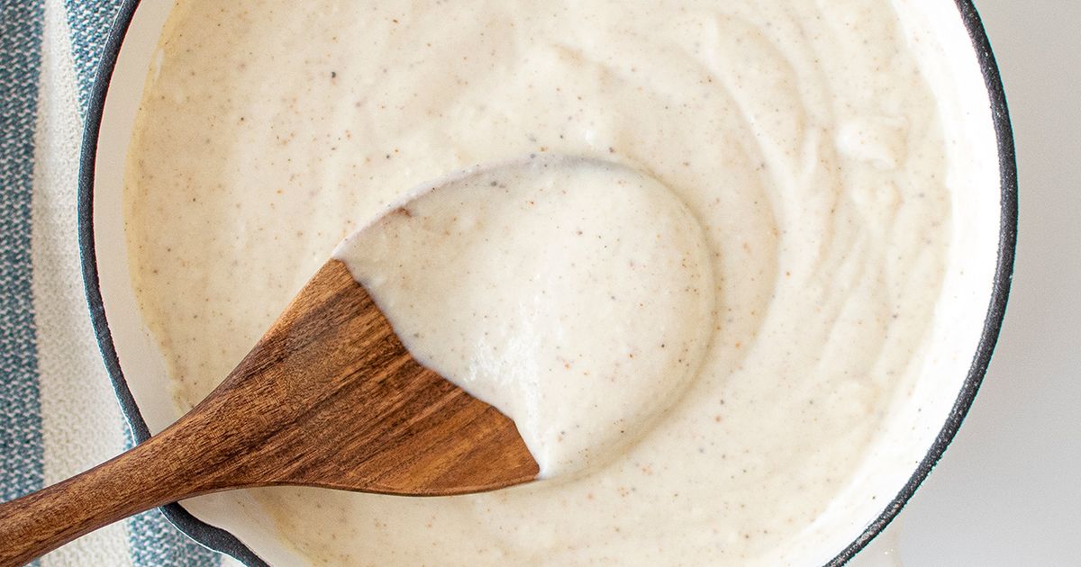 Easy Creamy White Sauce