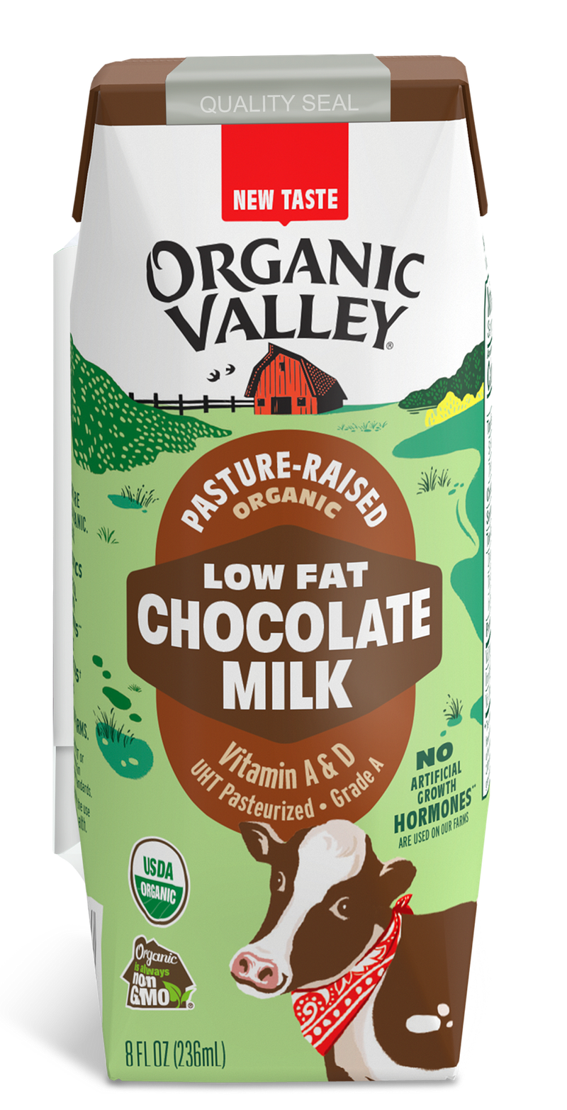 Organic 1% Low Fat Chocolate Milk, Single Serve | Organic Valley®
