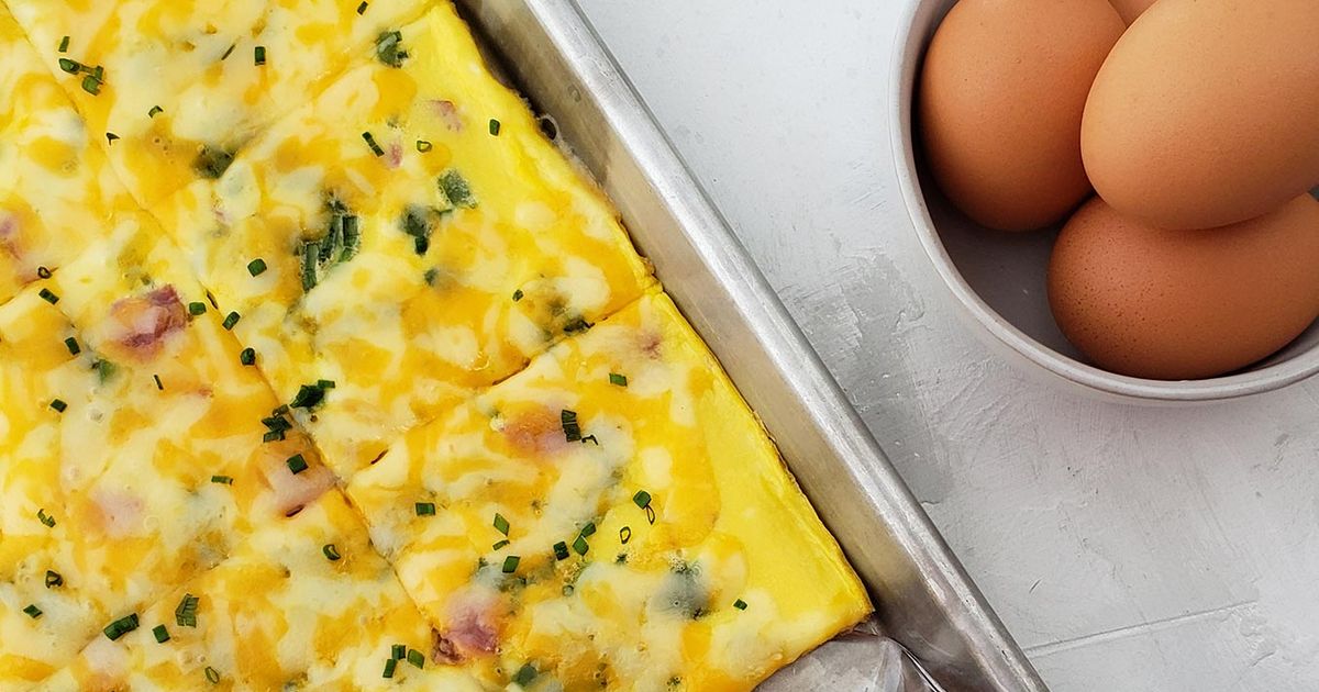 Sheet Pan Breakfast Egg Sandwich