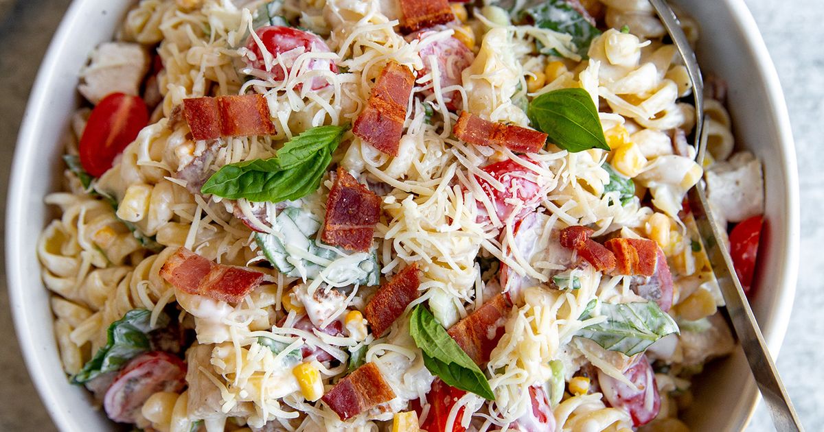 Creamy Chicken Bacon Pasta Salad | Organic Valley
