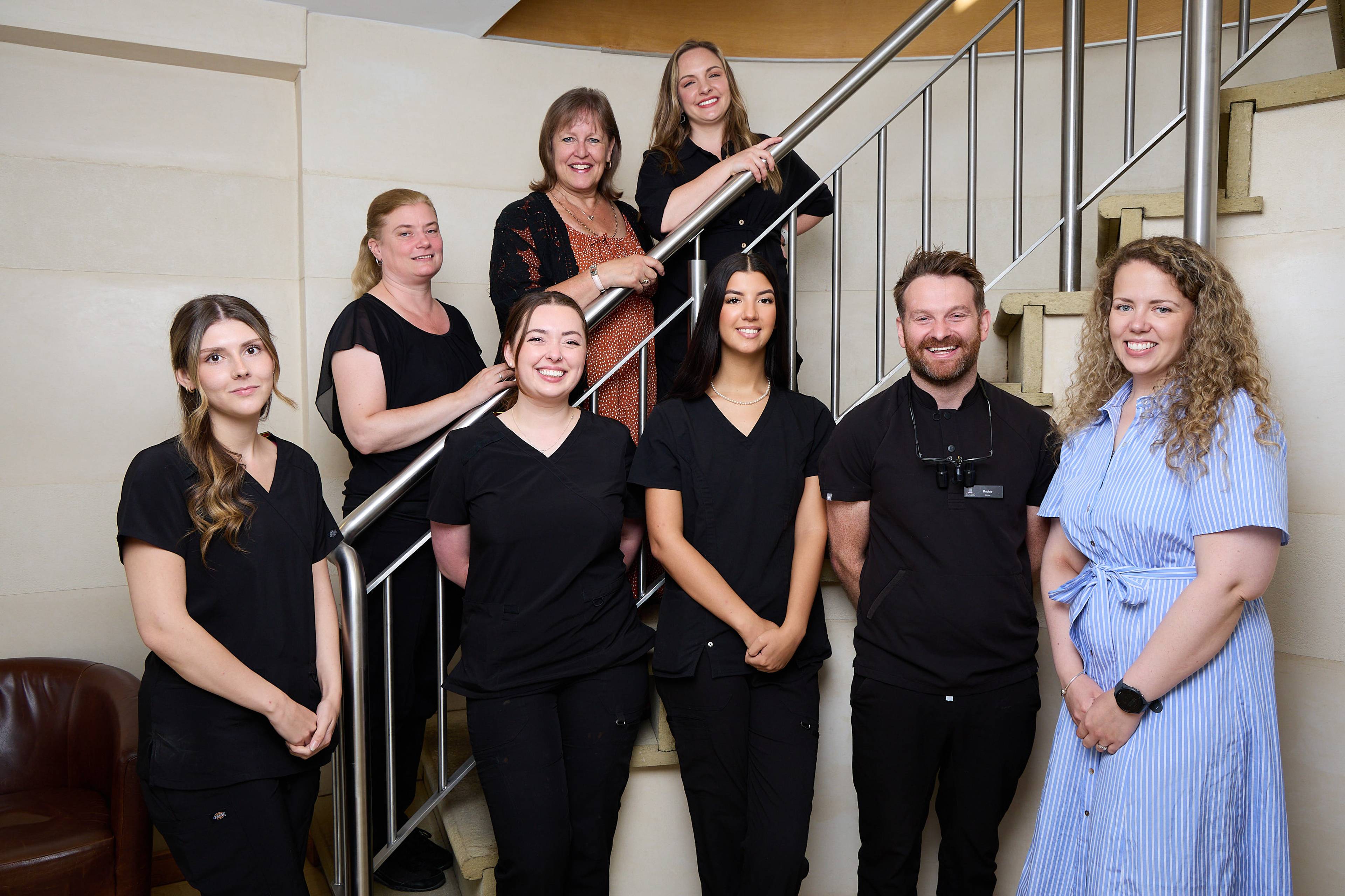 Bath Spa Dentistry team standing 