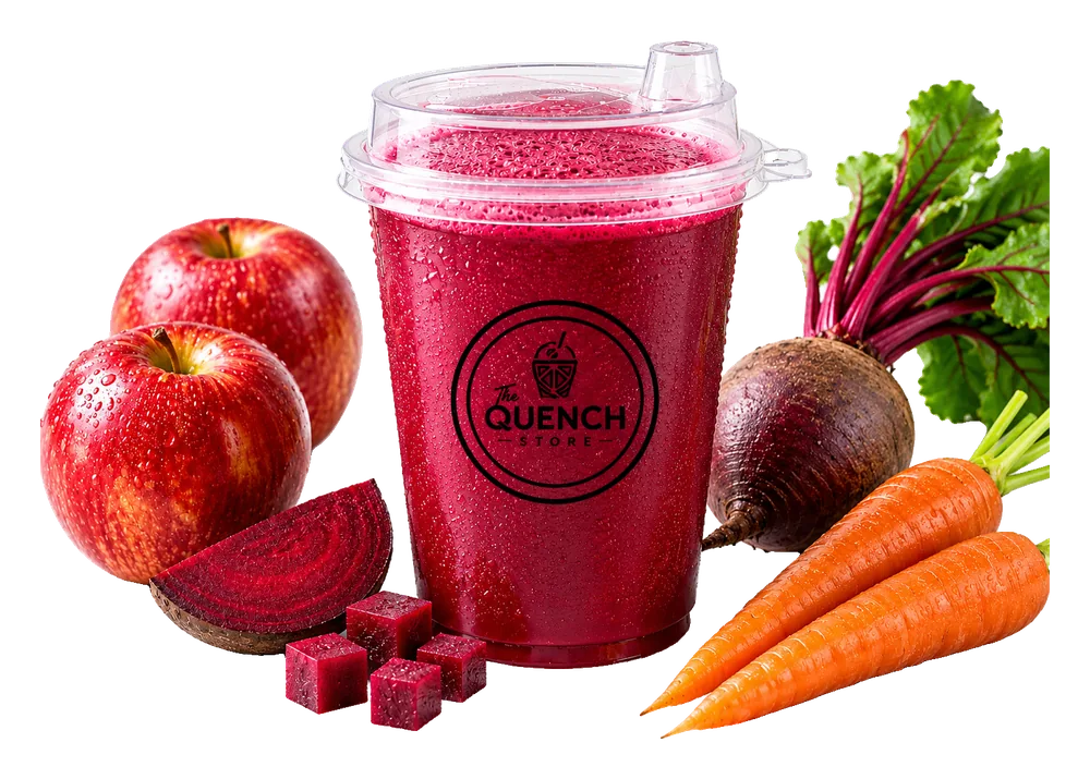 ABC Juice in a Quench Store cup