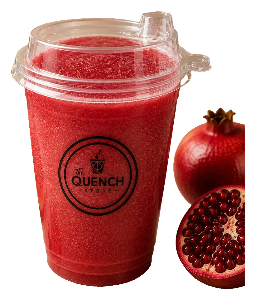 Pomo Melon Cold Pressed Juice in a Quench Store cup