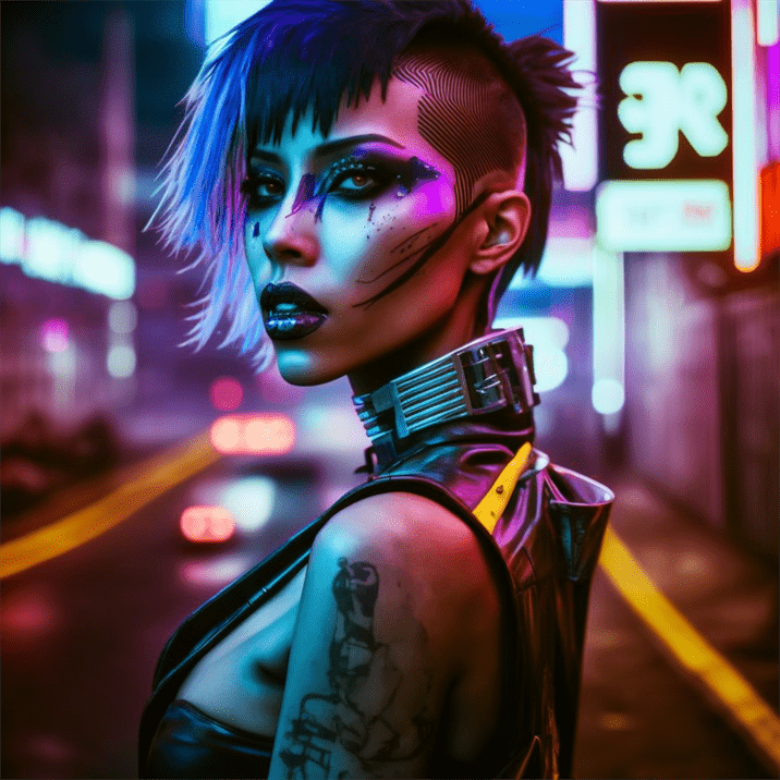 Cyberpunk female