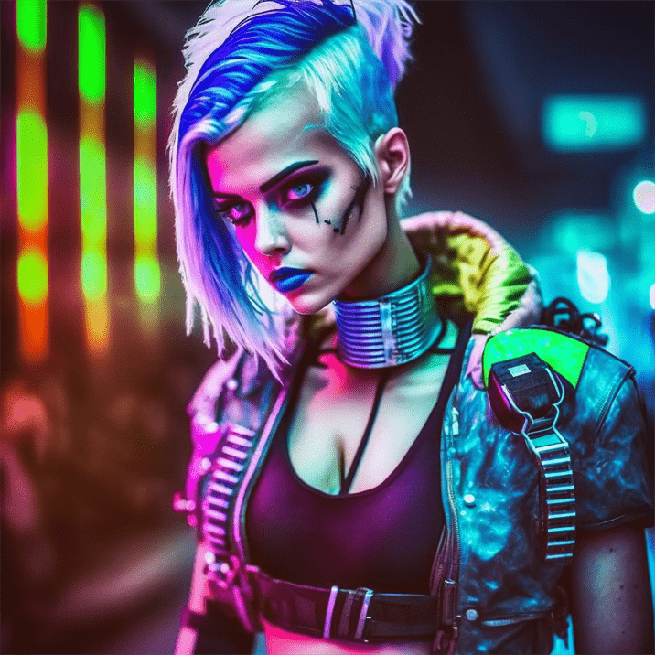 Cyberpunk female