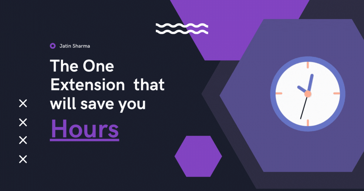 The One Chrome Extension That Will Save You Hours Jatin Sharma(03)