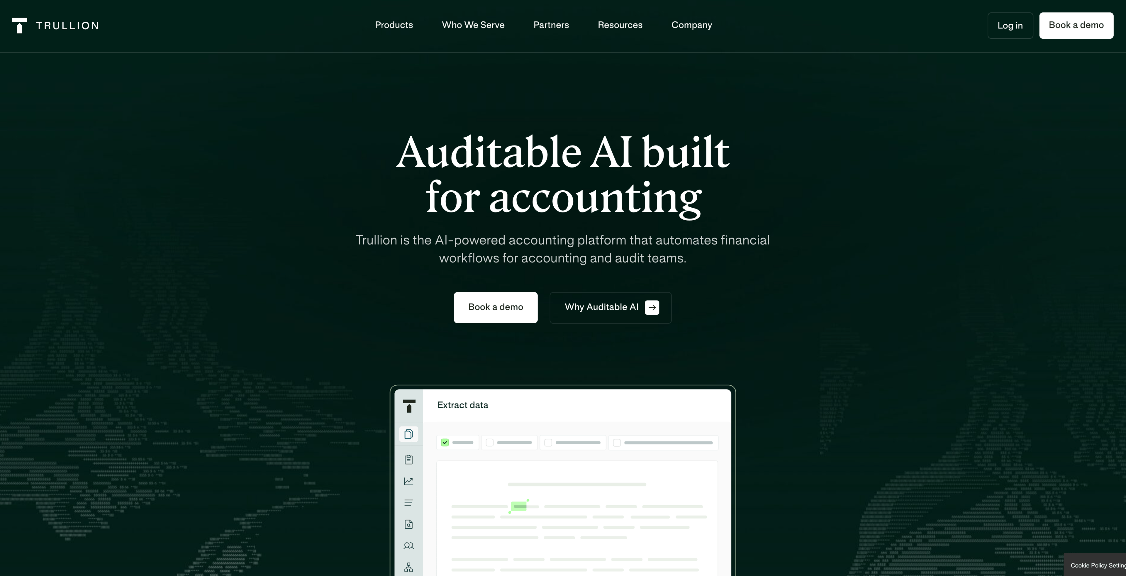 Trullion - Homepage Redesign