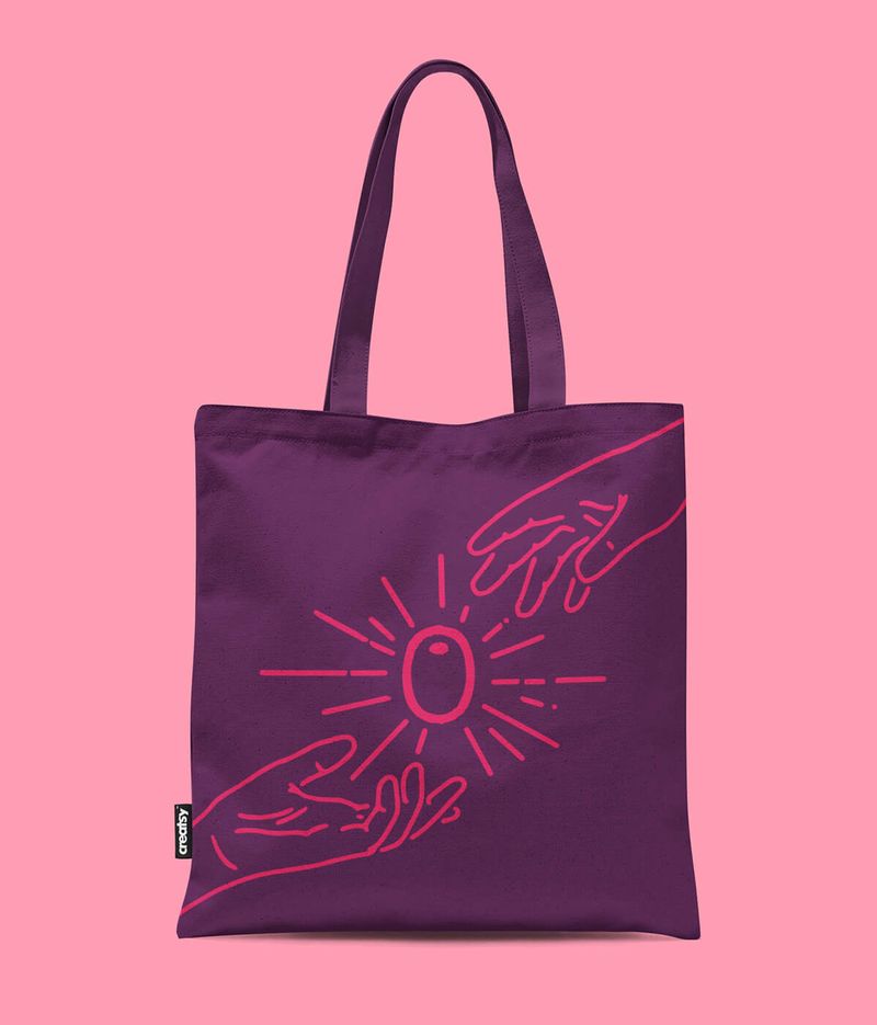 Olly’s tote bag