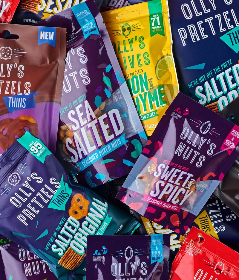 All the Olly’s flavours