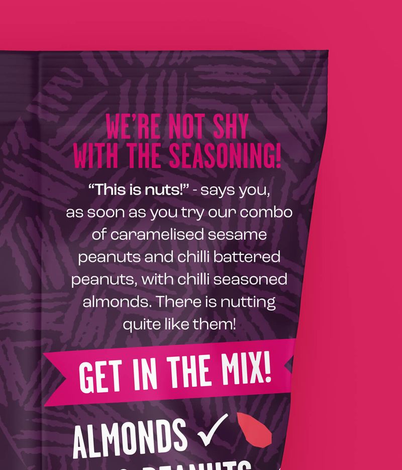We’re not shy with the seasoning