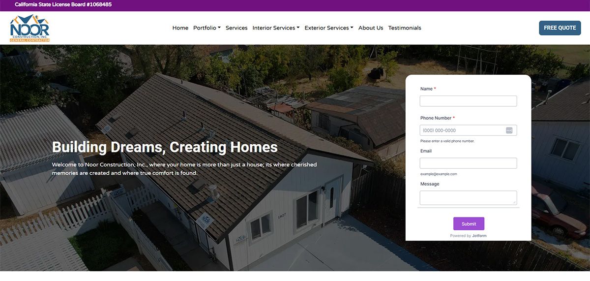 noorcontractor.com