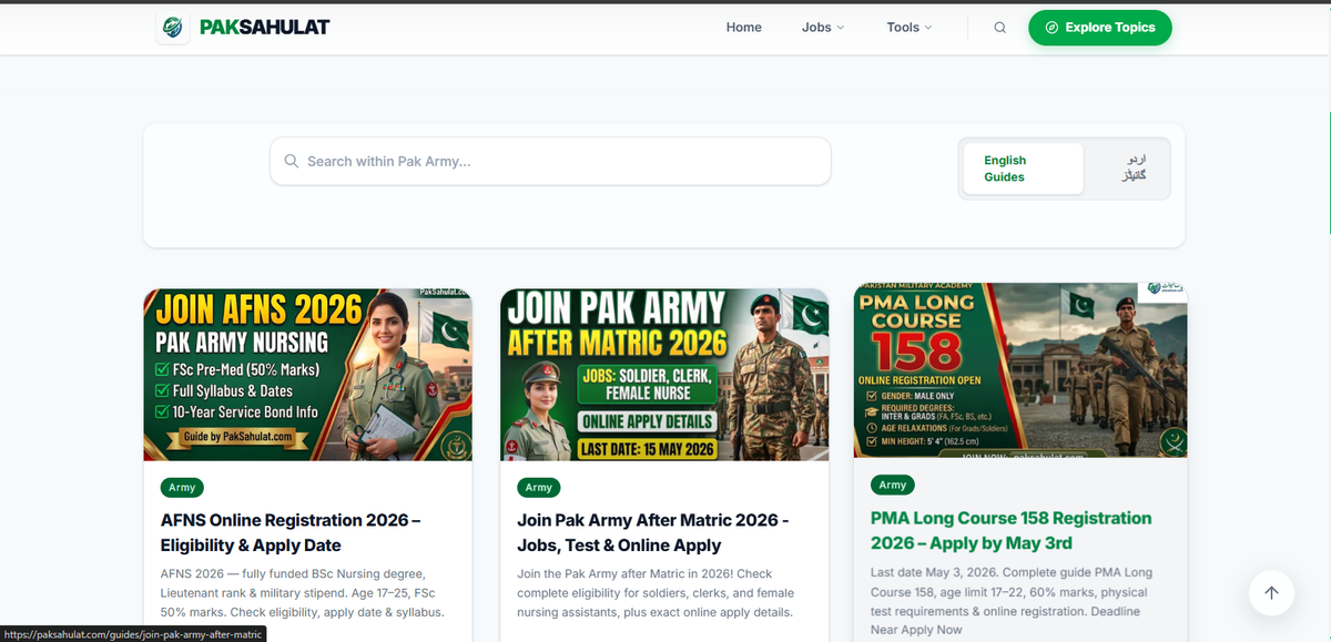 Category Page with relevant posts | Paksahulat.com