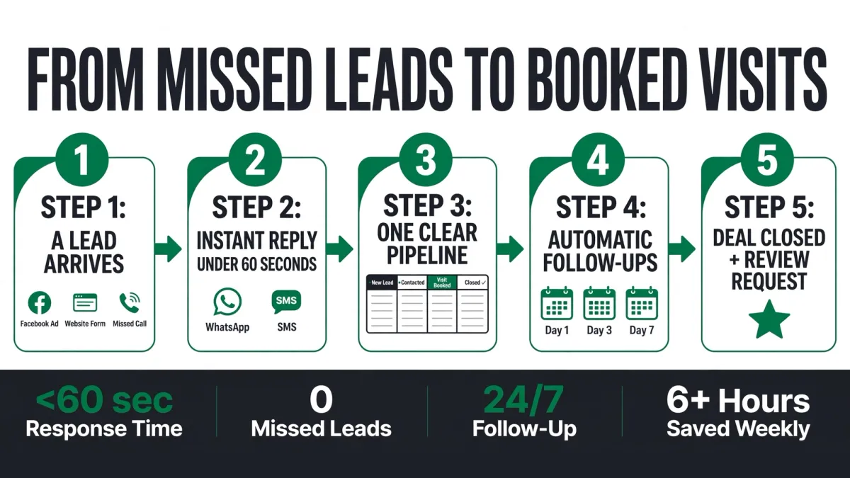 From Missed Leads to Booked Visits
