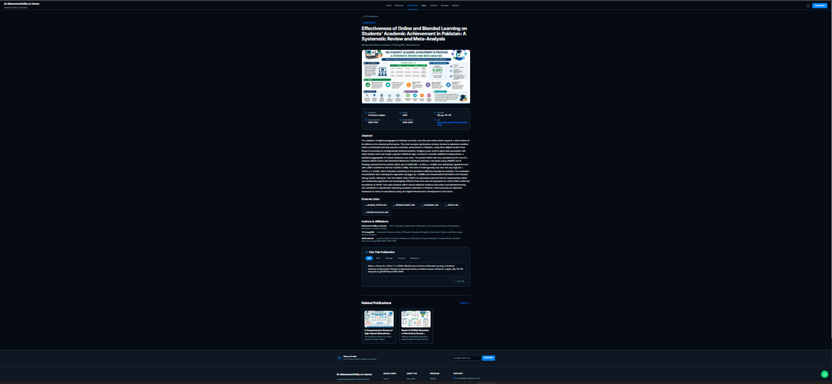 Post Pages Dark Theme