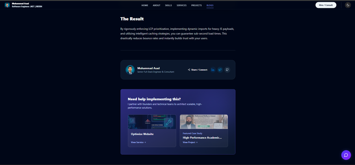 Blog Page Explore More Content View