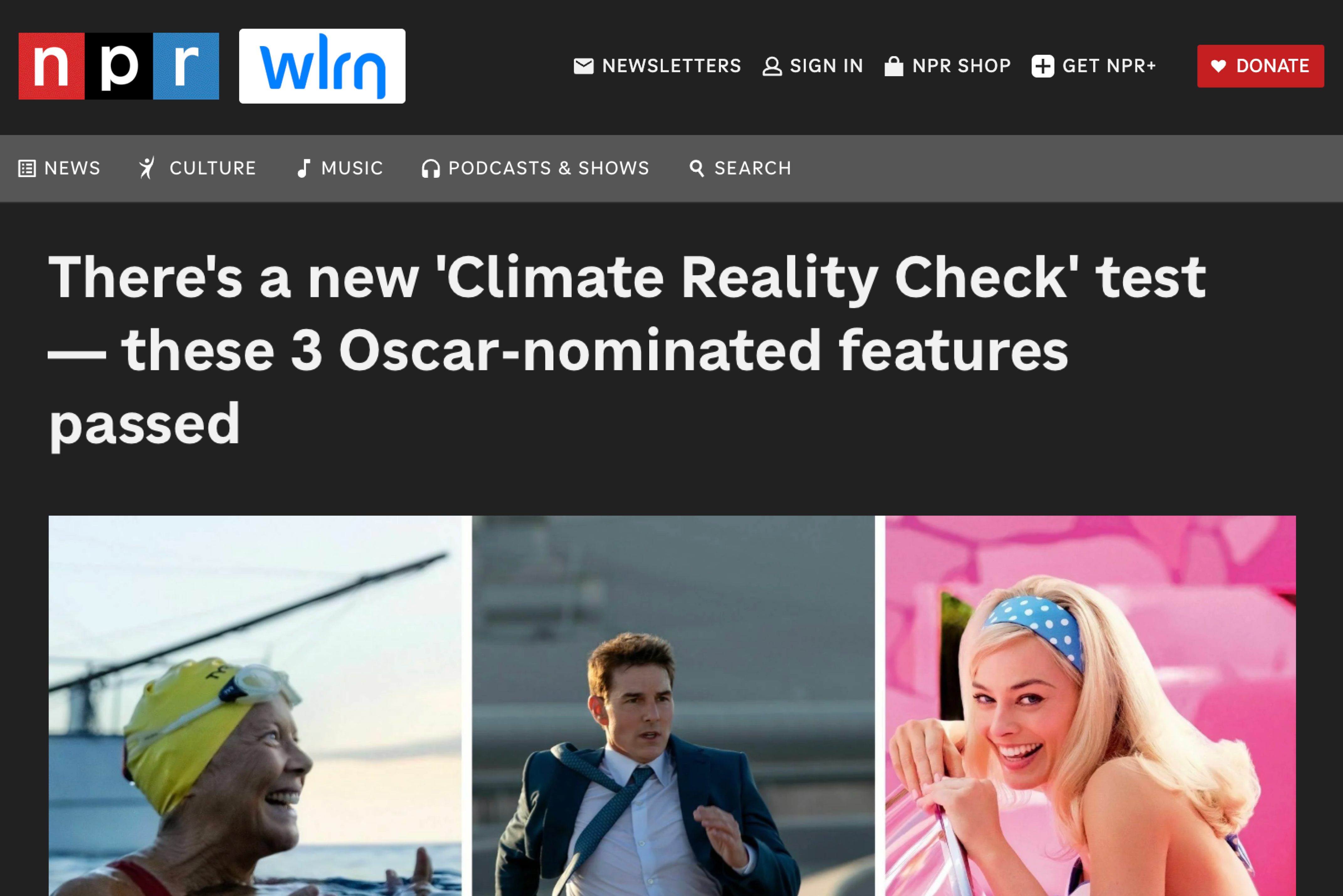 Climate Reality Check