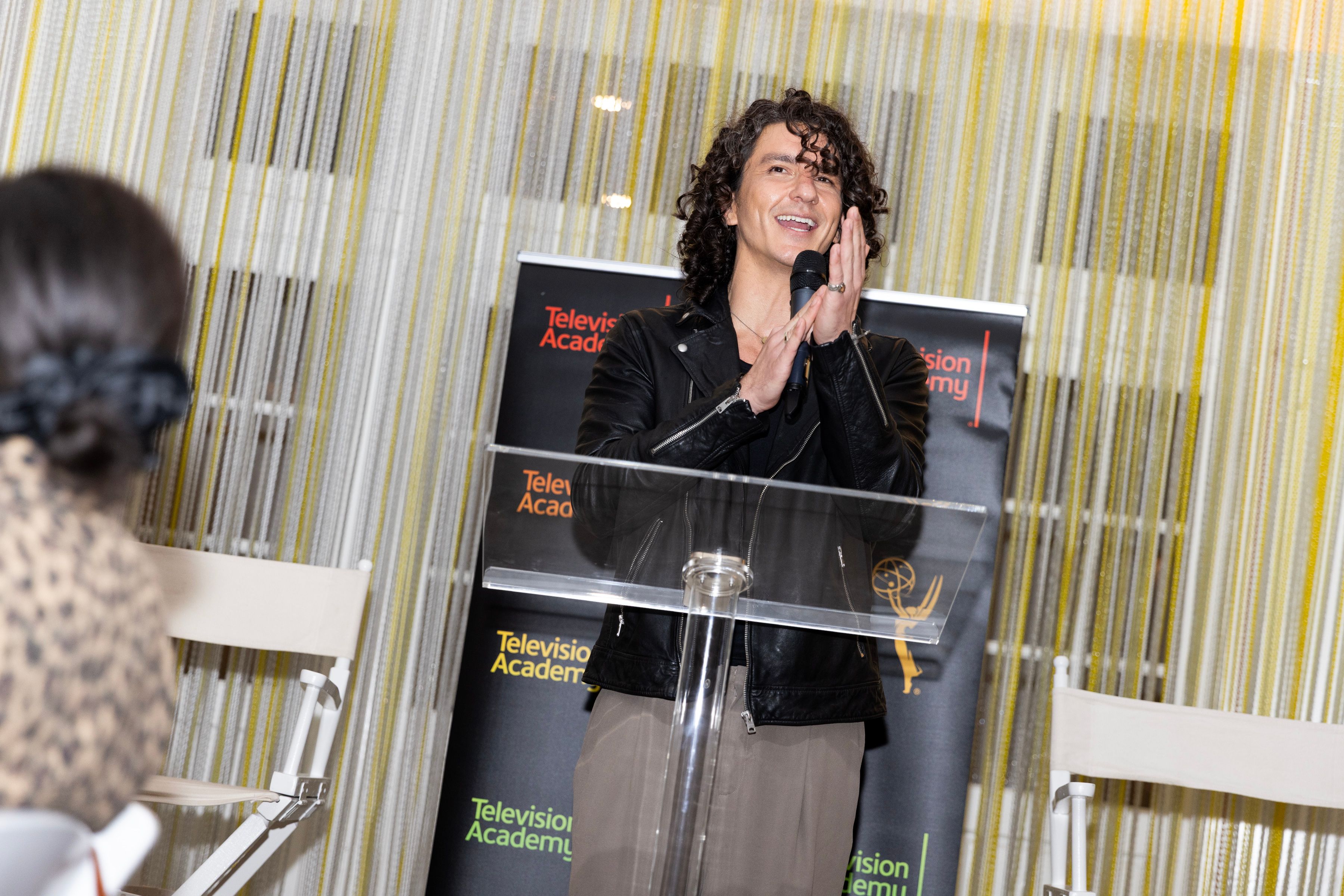 Bruno speaking
