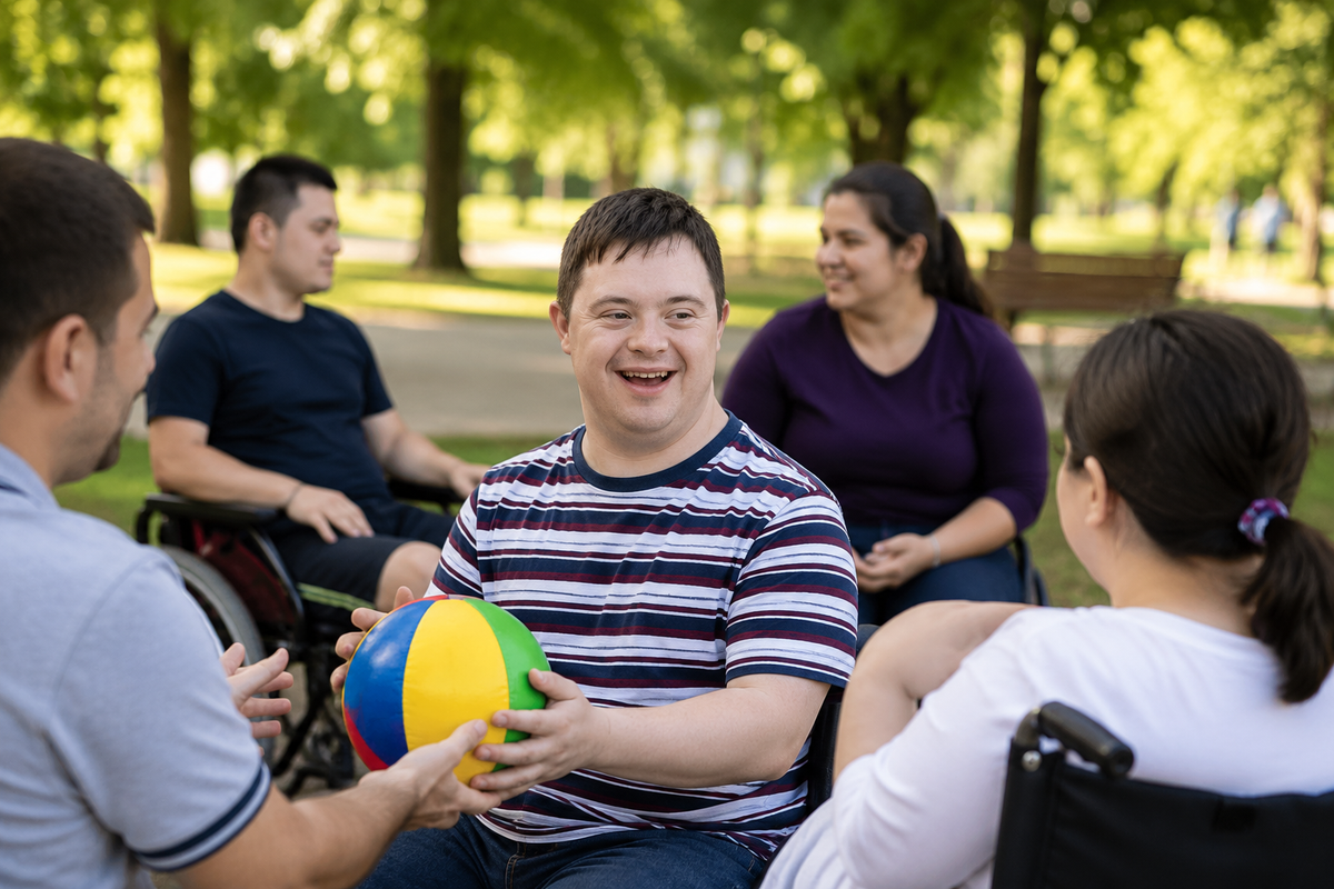 NDIS participants receiving support