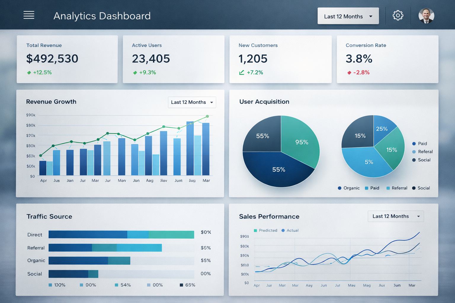 Metrics Dashboard