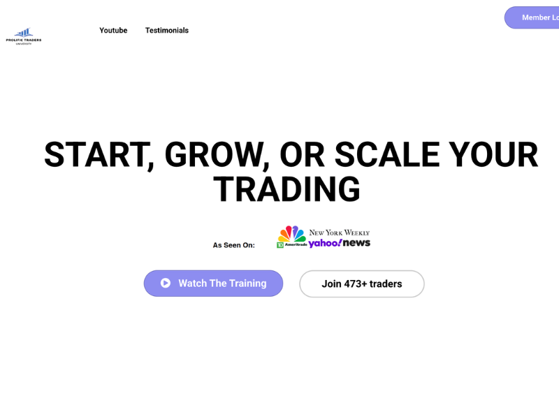 Prolific Traders preview