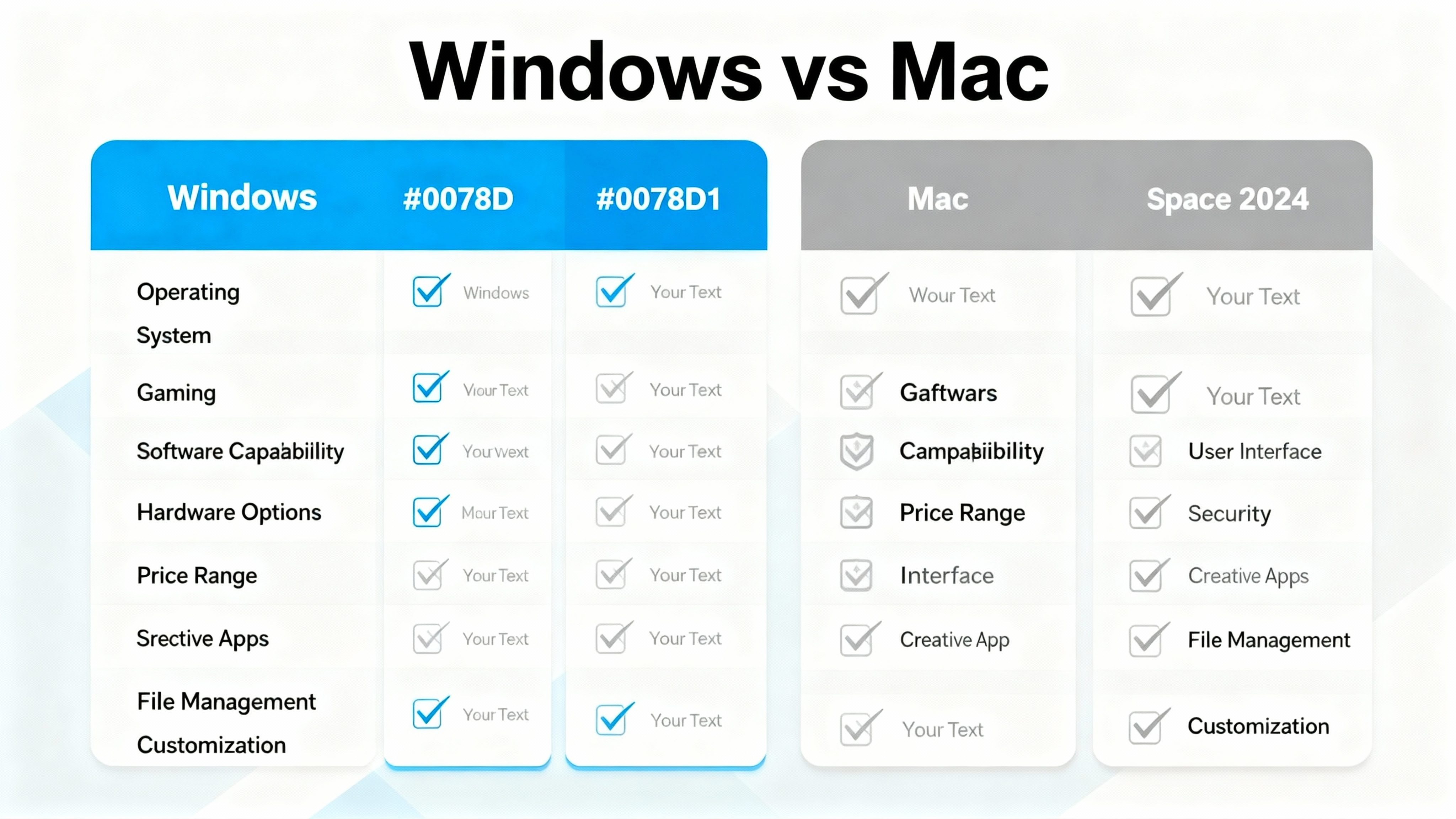 Windows vs Mac