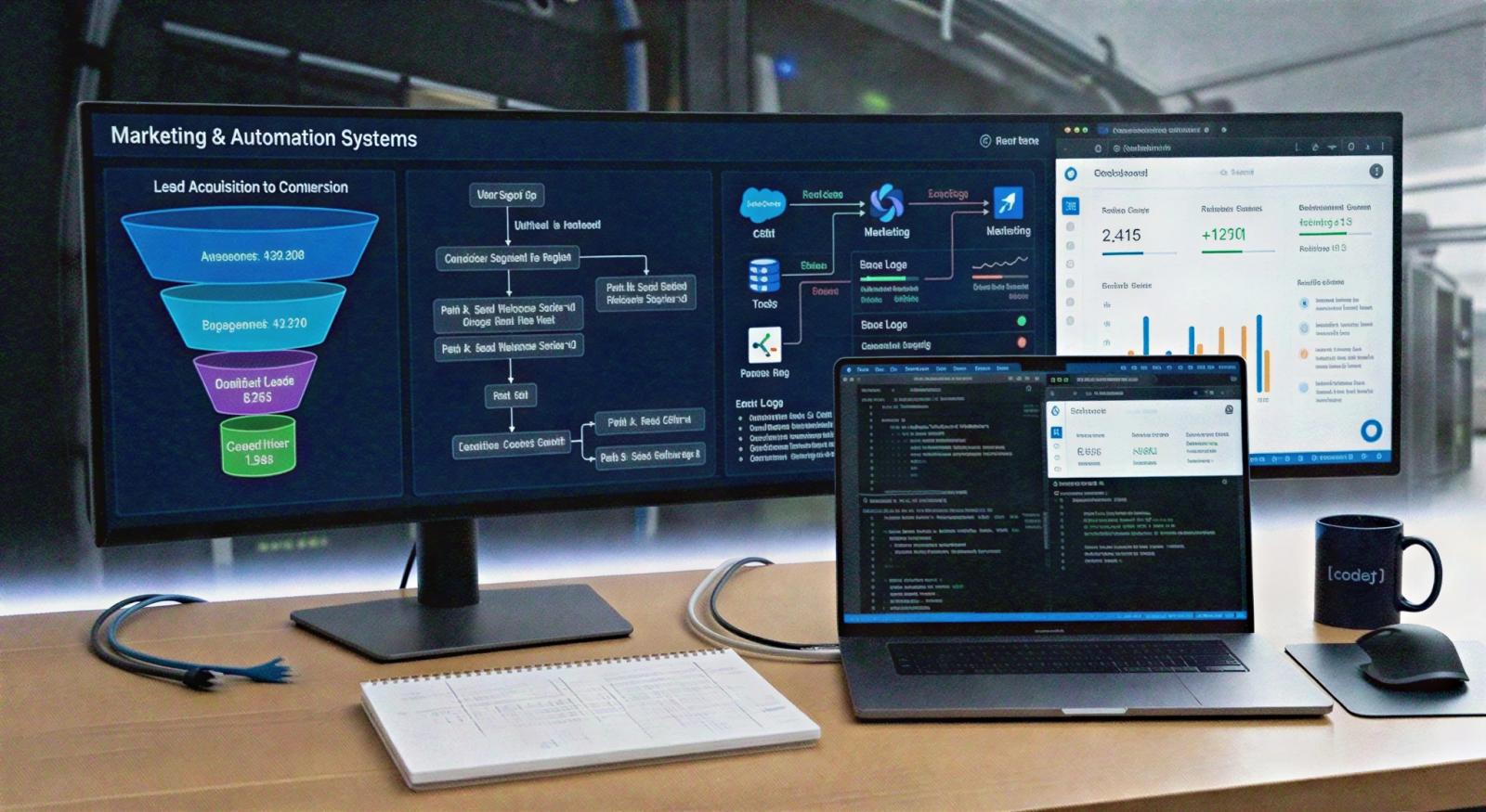 Marketing Funnels, Lead generation and growth marketing operations.